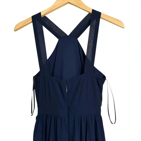 Lulus Air of Romance Navy Blue Maxi Dress (size Small) - Picture 9 of 14